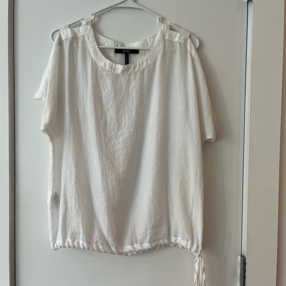 BCBG White Women's Top